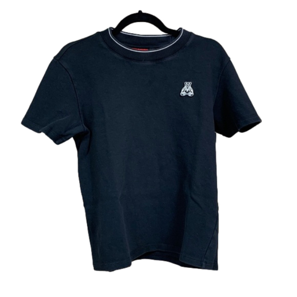 Black Hugo boss tshirt with small left piece logo